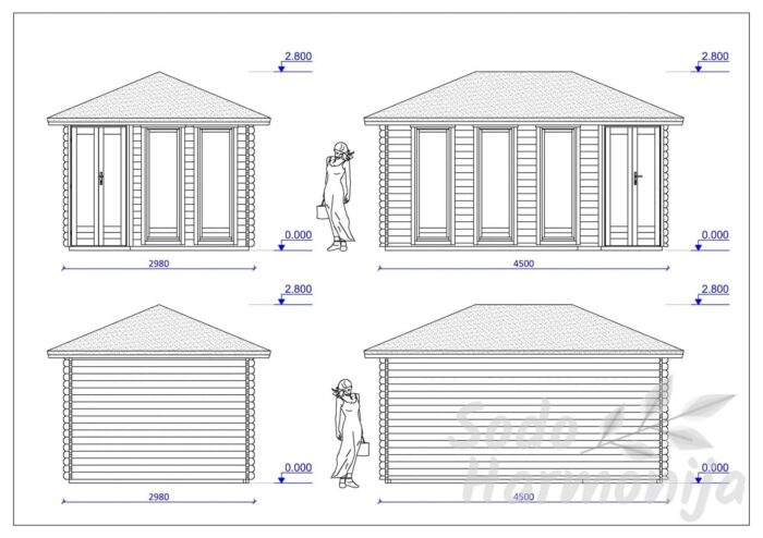 pigiausi sodo nameliai